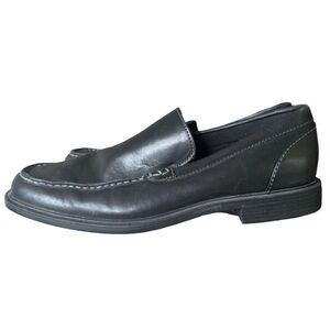 Rockport, men’s leather driver loafer black size 10 1/2 very good condition